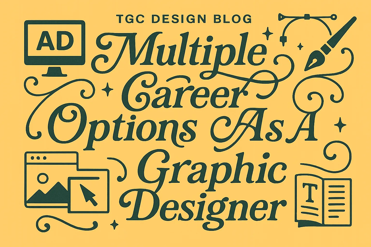 Multiple Career options as A Graphic Designer